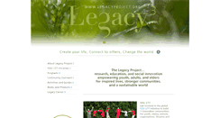 Desktop Screenshot of legacyproject.org